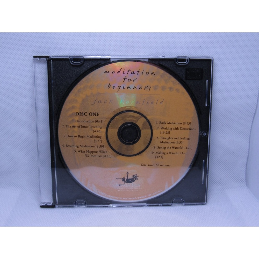 Jack Kornfield – Meditation for Beginners CD 2004 Sounds True Spoken Word